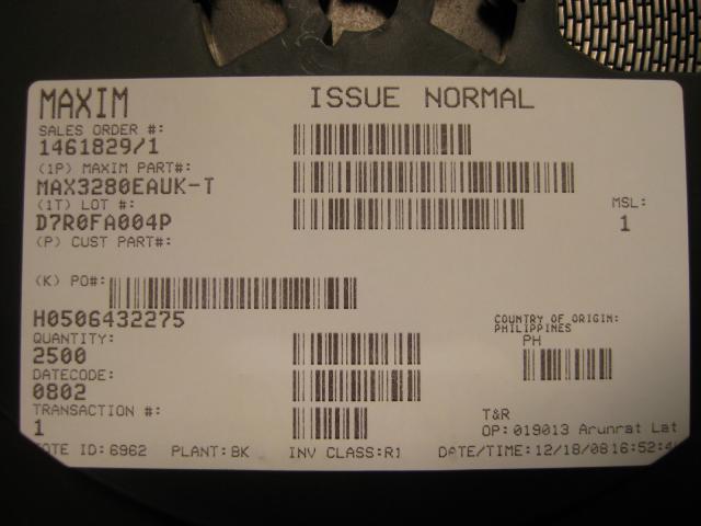 MAX3280EAUK-T