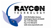 raycon connectors board logo franchise lines backplane terminal blocks includes wire edge portfolio card